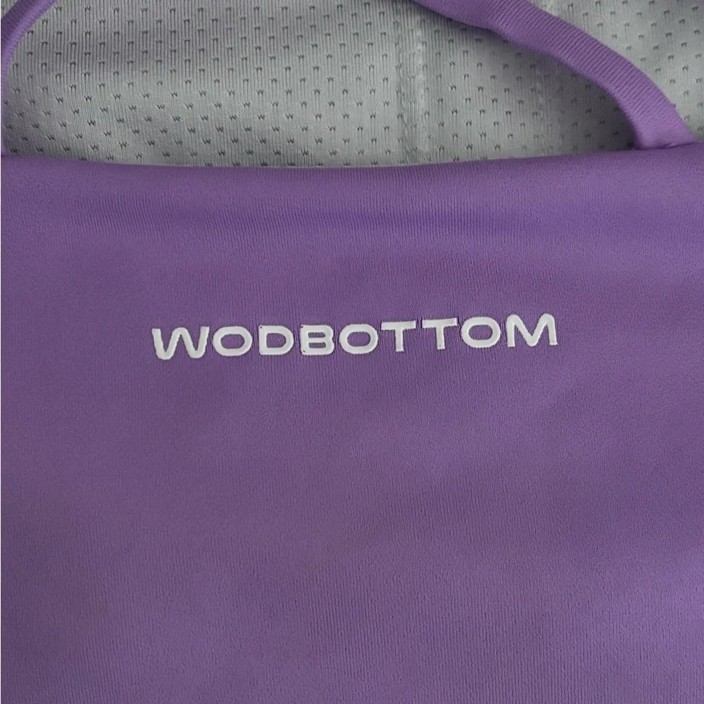 Lilac Scoop Neck Sports Bra Tank Top